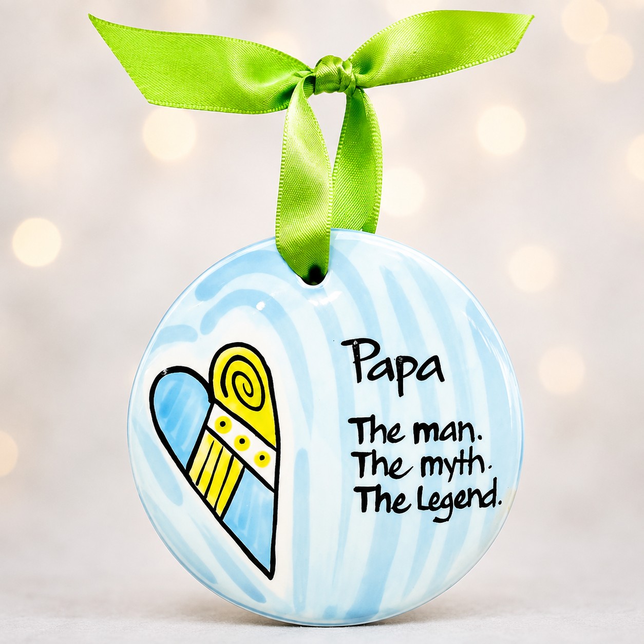 Papa the Man Ornament